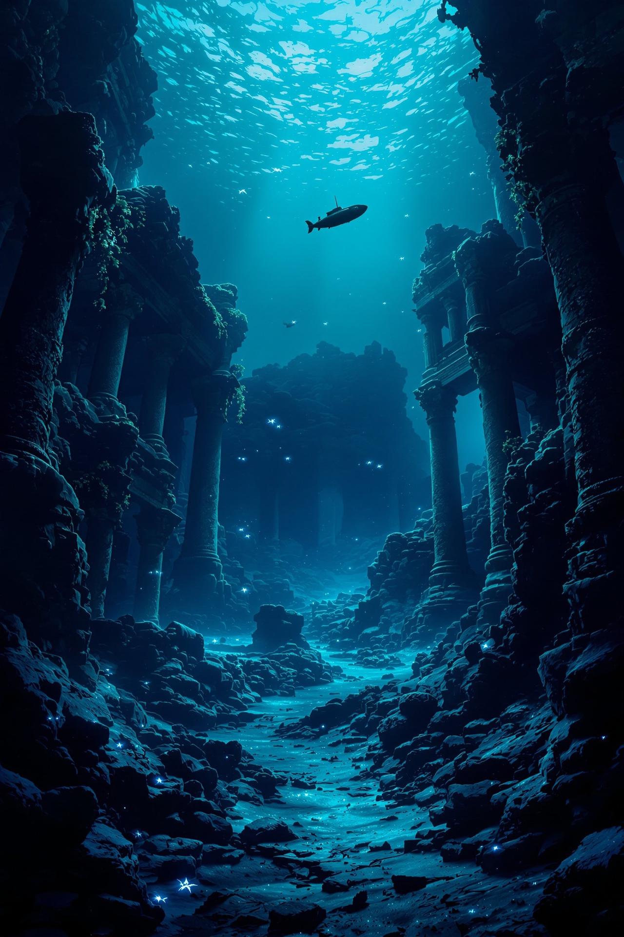 褐色影院作品深海探秘海报